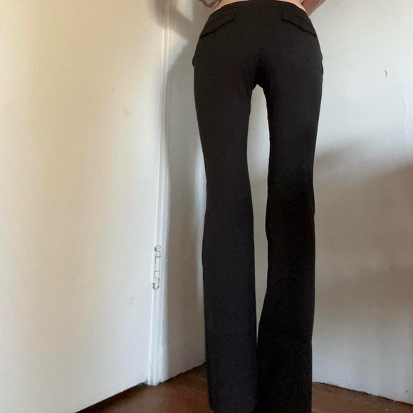 Theory low rise bootcut trousers - Picture 2 of 8